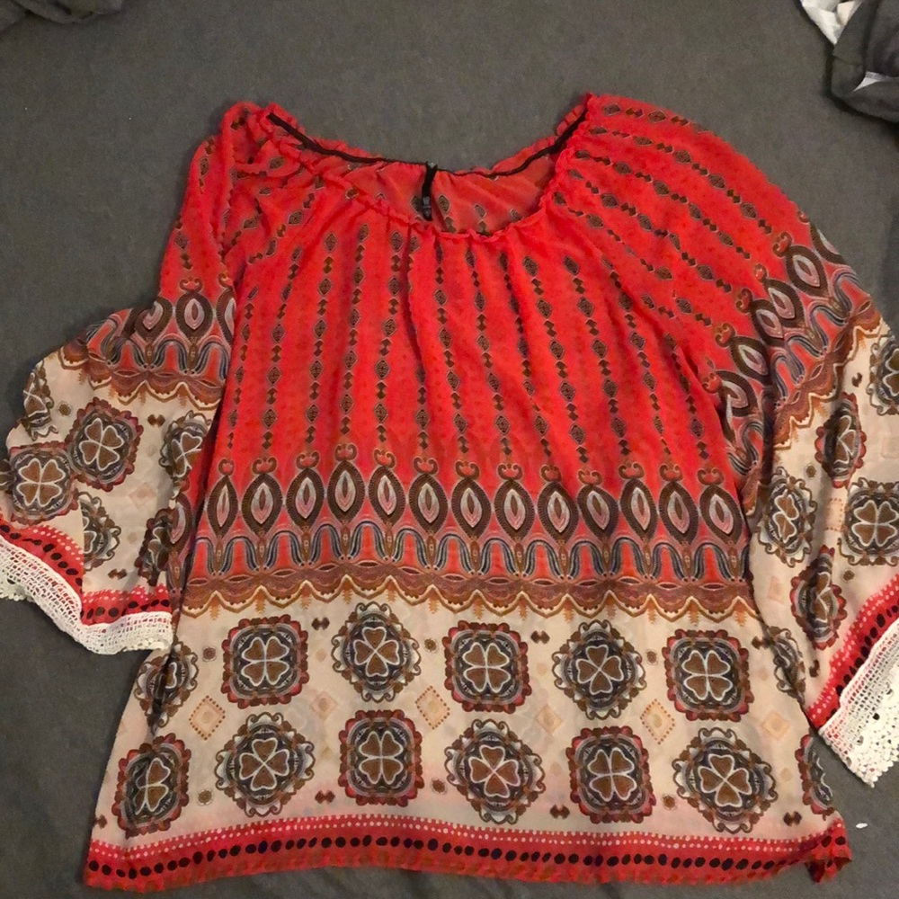 Printed blouse